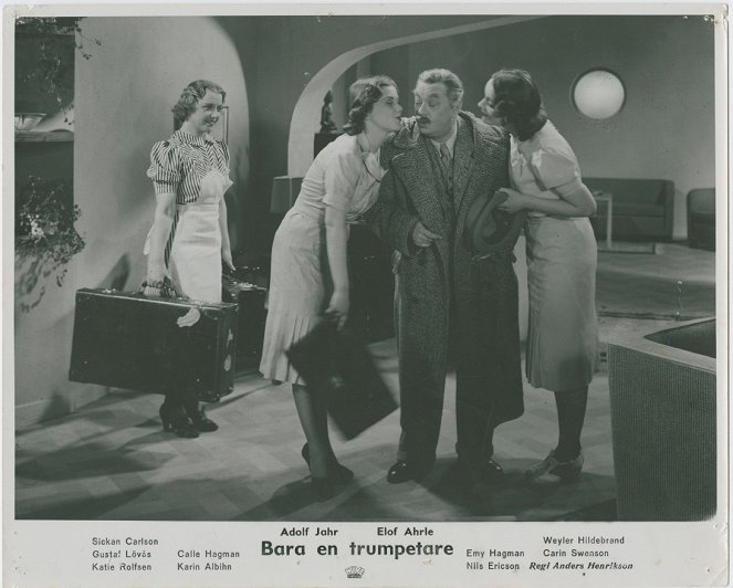 Bara en trumpetare - Lobby Cards - Carin Swensson, Sickan Carlsson