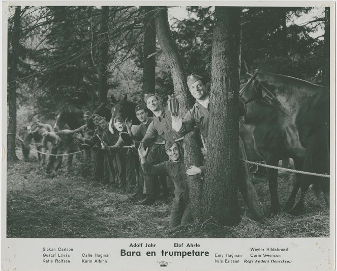 Bara en trumpetare - Fotocromos - Elof Ahrle, Adolf Jahr