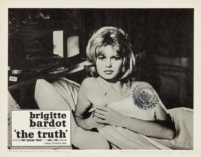 A Verdade - Cartões lobby - Brigitte Bardot