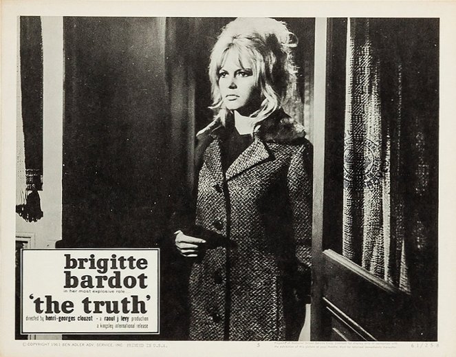 La Vérité - Cartes de lobby - Brigitte Bardot