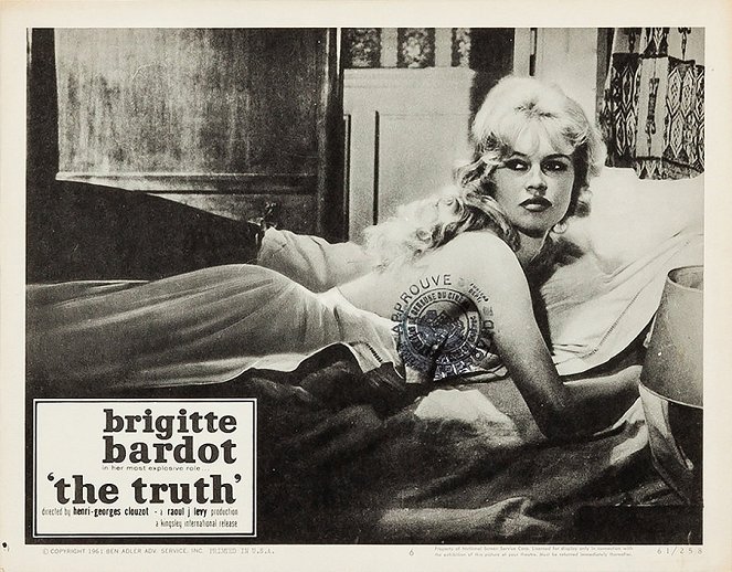 Prawda - Lobby karty - Brigitte Bardot