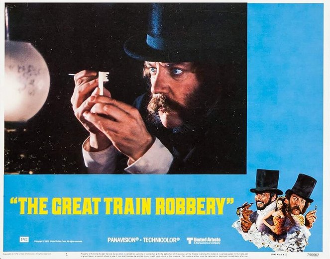 Der große Eisenbahnraub - Lobbykarten - Donald Sutherland