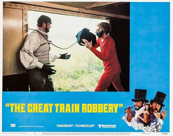 La Grande Attaque du train d'or - Cartes de lobby - Sean Connery, Donald Sutherland