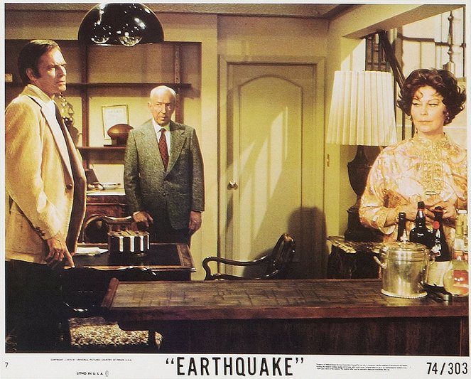Earthquake - Lobby Cards - Charlton Heston, Lloyd Nolan, Ava Gardner