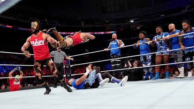 WWE Survivor Series - Photos - Andrew Hankinson, Austin Watson, Ettore Ewen, Chad Allegra, Jonathan Solofa Fatu