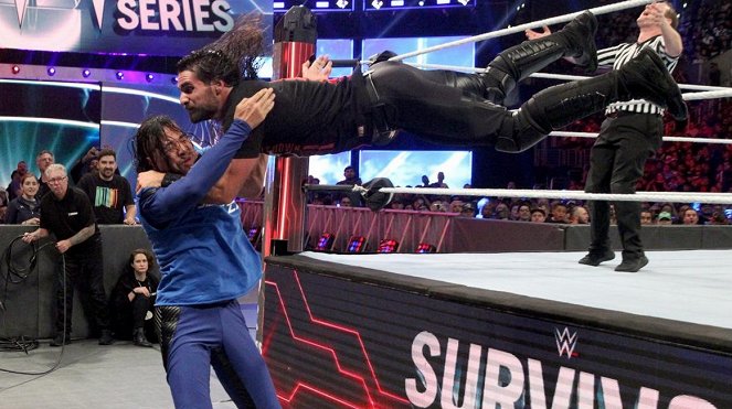 WWE Survivor Series - Van film - Shinsuke Nakamura, Colby Lopez