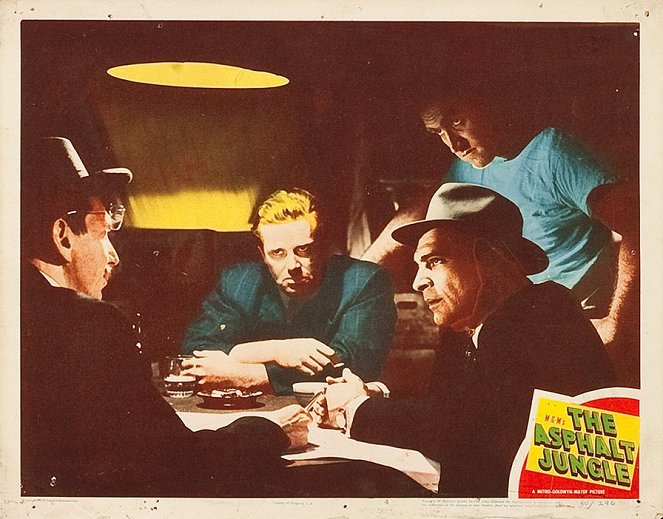 Asfaltowa dżungla - Lobby karty - Sam Jaffe, Sterling Hayden, Anthony Caruso, James Whitmore