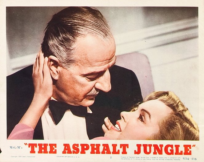 Asphalt Dschungel - Lobbykarten - Louis Calhern, Marilyn Monroe