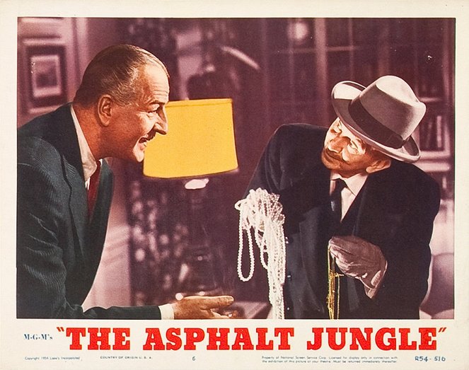 The Asphalt Jungle - Lobby Cards - Louis Calhern, Sam Jaffe