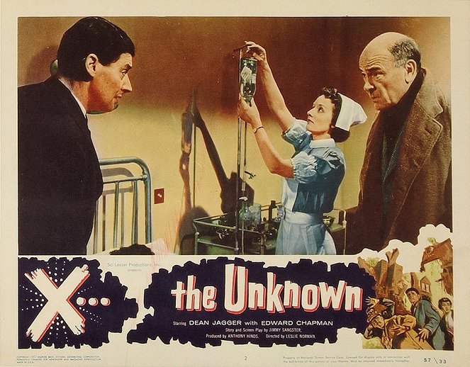 X the Unknown - Lobby karty - Dean Jagger