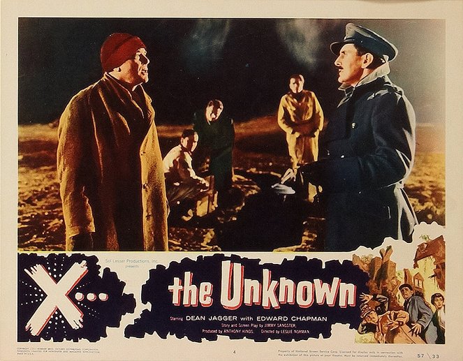 X the Unknown - Vitrinfotók - Dean Jagger, John Harvey