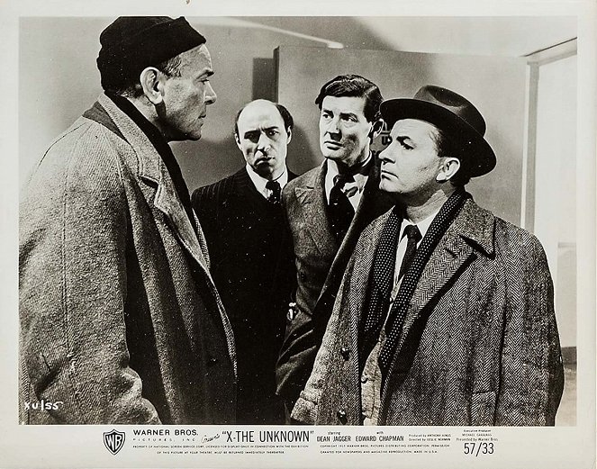 X the Unknown - Lobby karty - Dean Jagger, Leo McKern