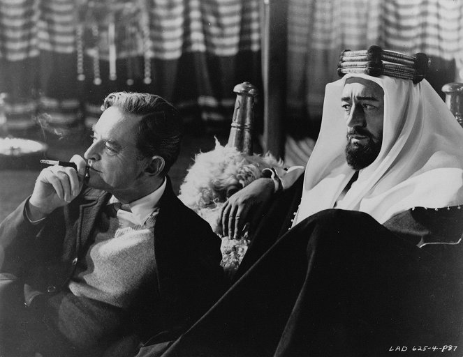 Lawrence z Arábie - Z nakrúcania - David Lean, Alec Guinness