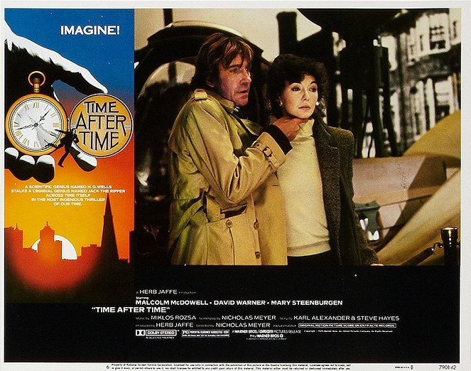 Time After Time - Lobby Cards - David Warner, Mary Steenburgen