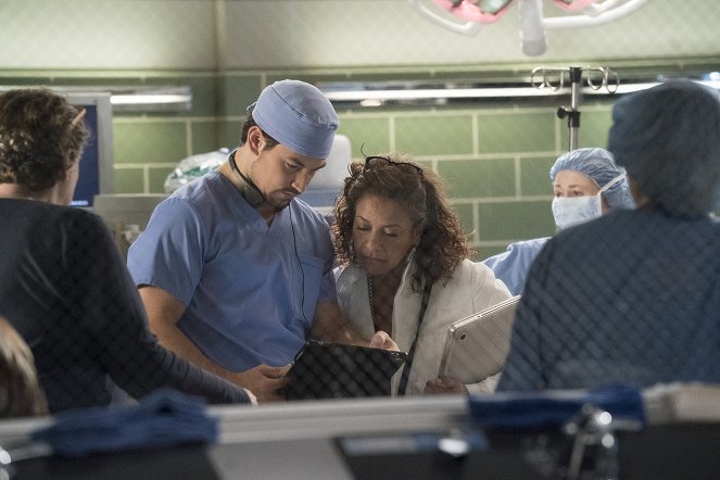 Grey's Anatomy - Die jungen Ärzte - Ein Sturm zieht auf - Dreharbeiten - Giacomo Gianniotti