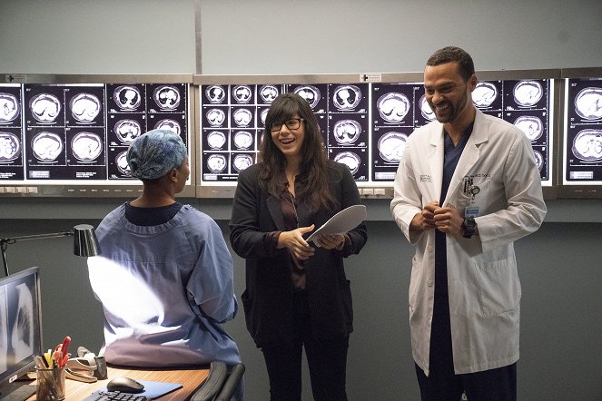Grey's Anatomy - Die jungen Ärzte - Ein Sturm zieht auf - Dreharbeiten - Jesse Williams