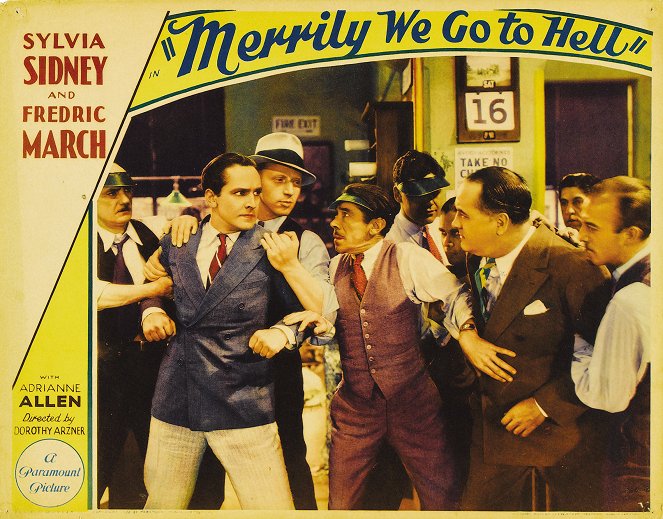 Merrily We Go to Hell - Lobby Cards