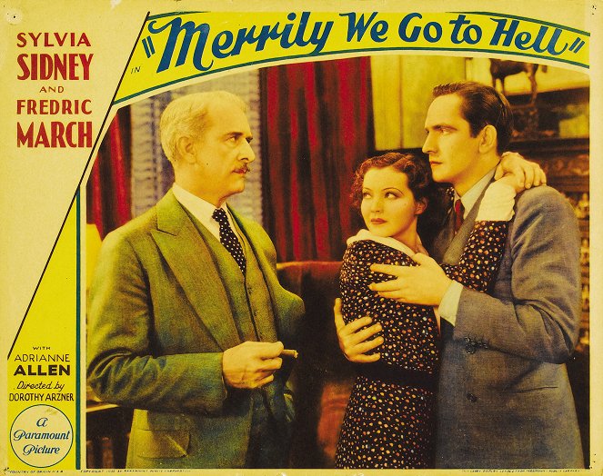 Merrily We Go to Hell - Lobby Cards