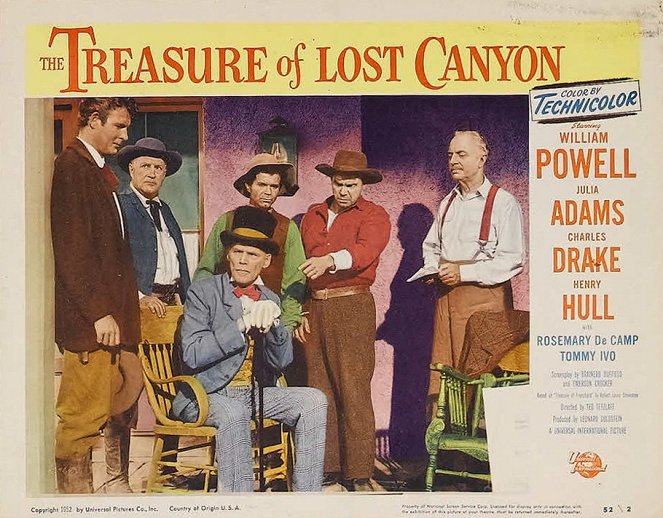 The Treasure of Lost Canyon - Cartões lobby