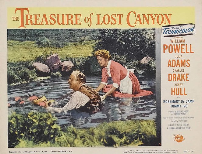 The Treasure of Lost Canyon - Lobbykarten