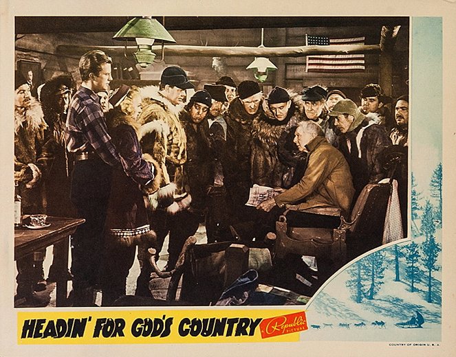 Headin' for God's Country - Lobbykaarten