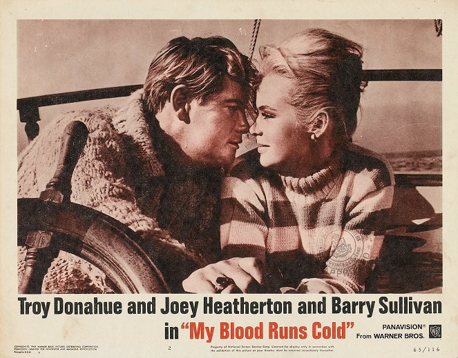 My Blood Runs Cold - Lobby Cards - Troy Donahue, Joey Heatherton