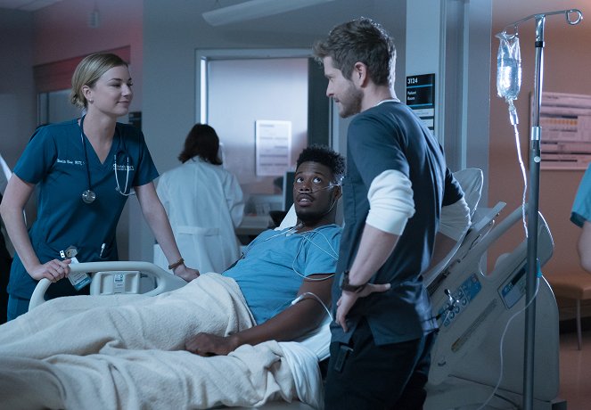 The Resident - Season 2 - Myrskyn silmässä - Kuvat elokuvasta - Emily VanCamp, Patrick Walker, Matt Czuchry