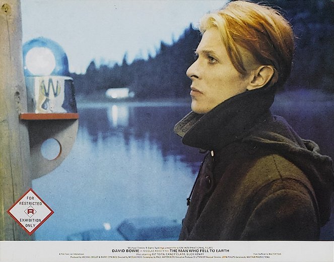 A földre pottyant férfi - Vitrinfotók - David Bowie