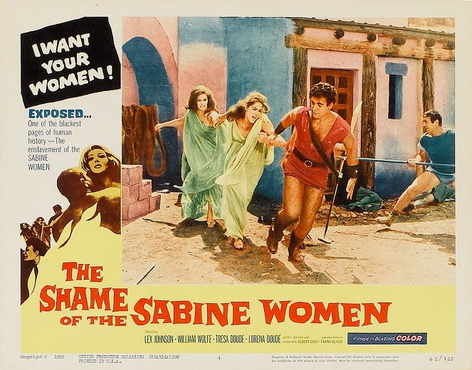 The Rape of the Sabine Women - Lobby Cards