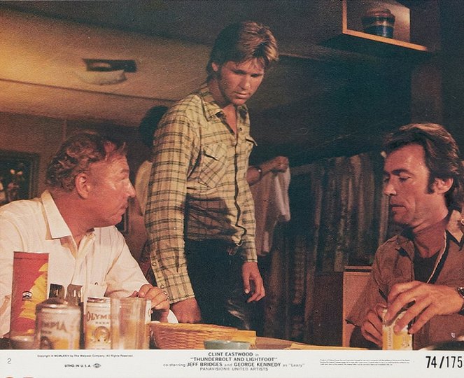 Thunderbolt and Lightfoot - Lobby Cards - George Kennedy, Jeff Bridges, Clint Eastwood