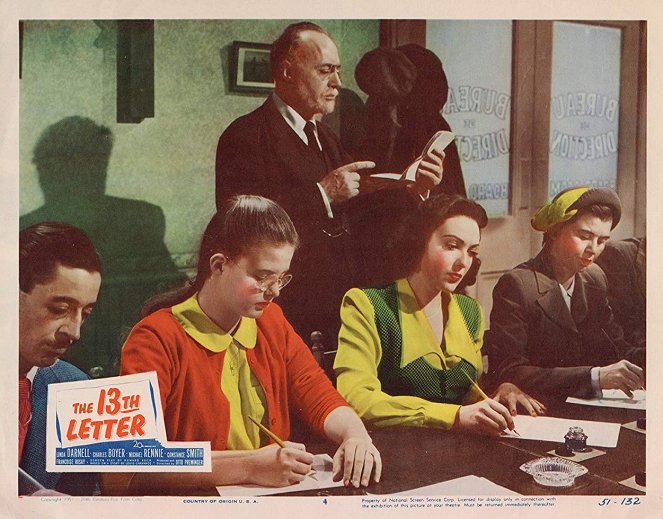 The 13th Letter - Lobby Cards