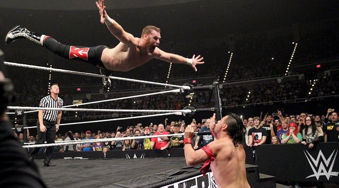 NXT TakeOver: Dallas - Photos - Rami Sebei, Shinsuke Nakamura