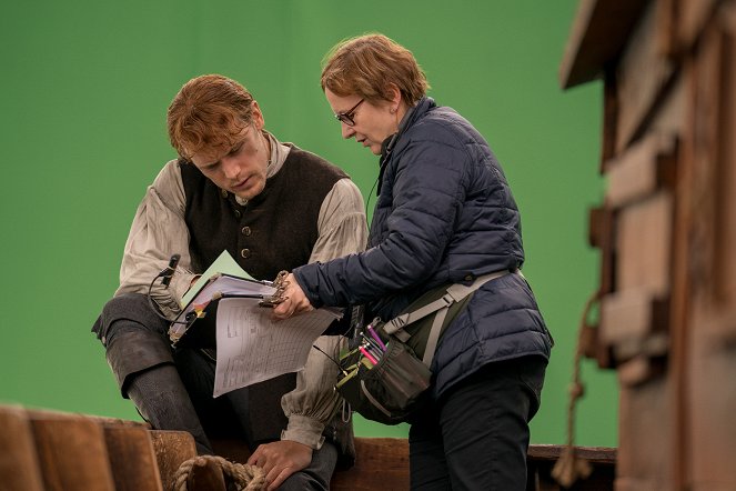 Outlander - Die Highland-Saga - Versklavt - Dreharbeiten - Sam Heughan