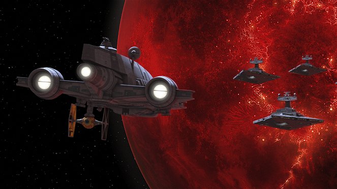 Gwiezdne Wojny: Rebelianci - Fire Across the Galaxy - Z filmu