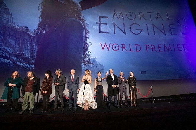Zabójcze maszyny - Z imprez - Global premiere of MORTAL ENGINES on Tuesday, November 27th at Cineworld IMAX Leicester Square