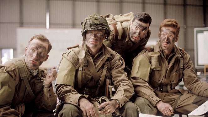 Band of Brothers - Currahee - Making of - Rick Warden, Neal McDonough, Ron Livingston, Damian Lewis