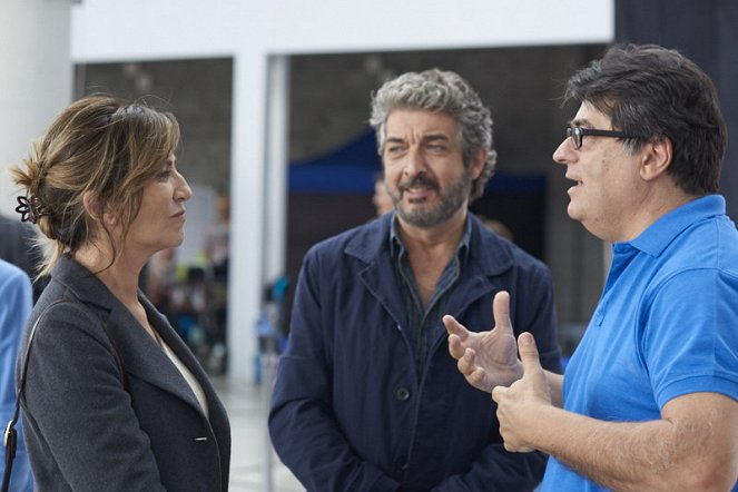 El amor menos pensado - Forgatási fotók - Mercedes Morán, Ricardo Darín, Juan Vera