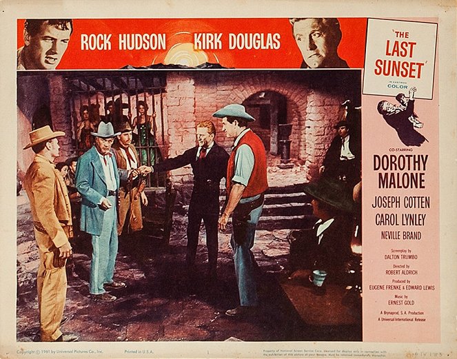 The Last Sunset - Lobby Cards