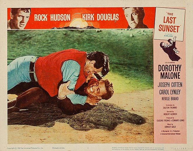 The Last Sunset - Lobby Cards