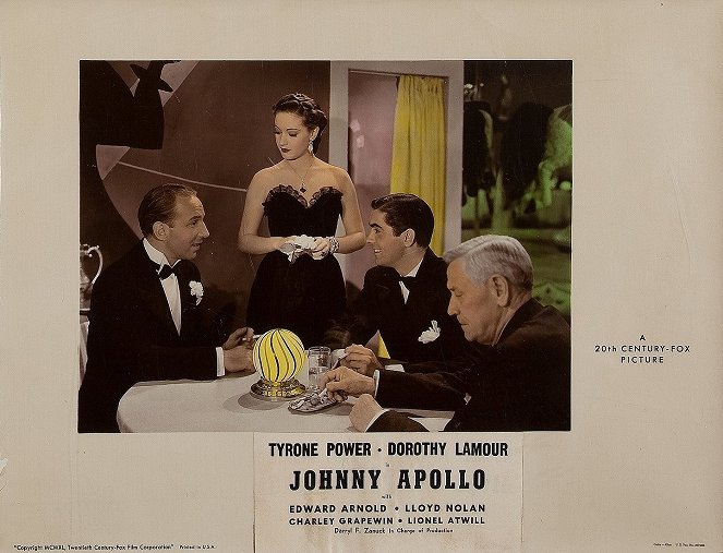 Johnny Apollo - Lobby Cards