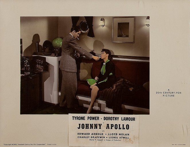 Johnny Apollo - Cartes de lobby