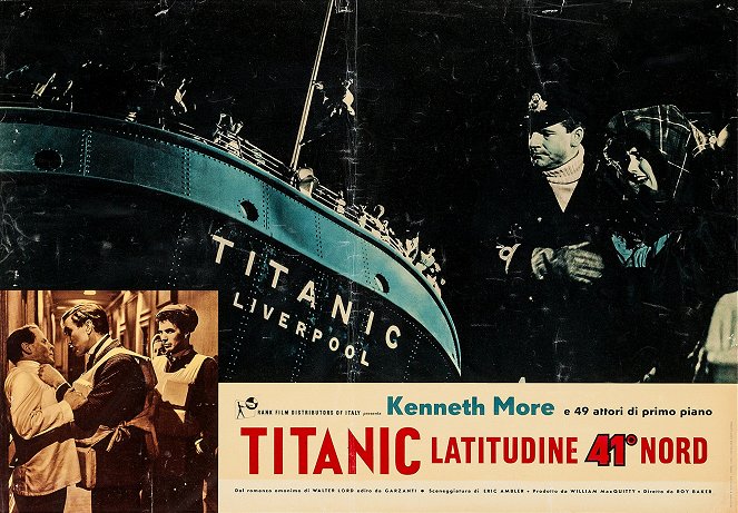 Titanicin kohtalonyö - Mainoskuvat