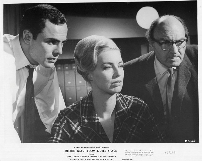 Blood Beast from Outer Space - Lobby Cards - John Saxon, Patricia Haines, Maurice Denham