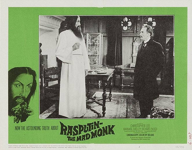 Rasputin: The Mad Monk - Lobby Cards - Christopher Lee