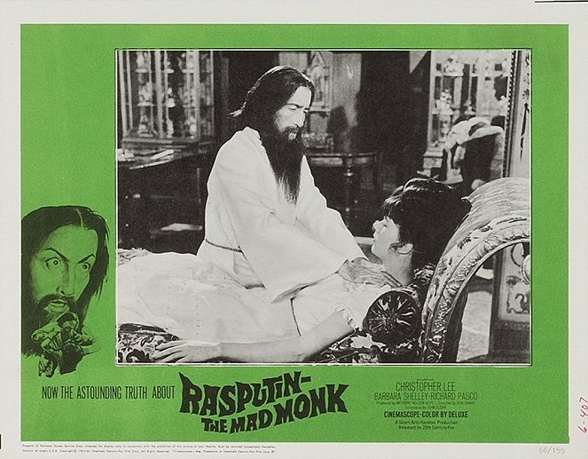 Rasputin: The Mad Monk - Mainoskuvat - Christopher Lee