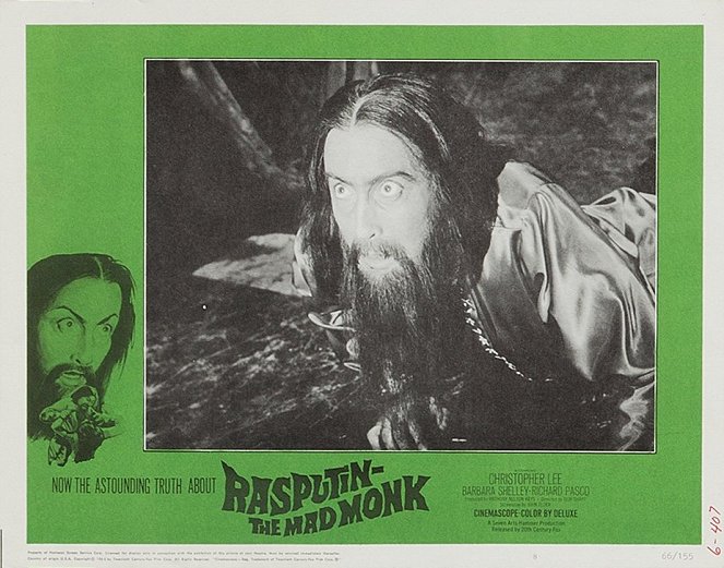 Rasputin: The Mad Monk - Mainoskuvat - Christopher Lee