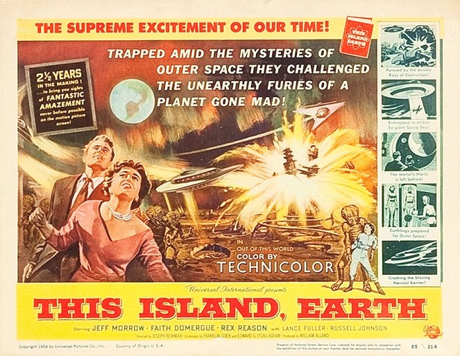 This Island Earth - Lobby Cards