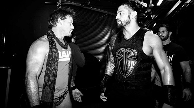 WWE Survivor Series - Van de set - Chris Jericho, Joe Anoa'i