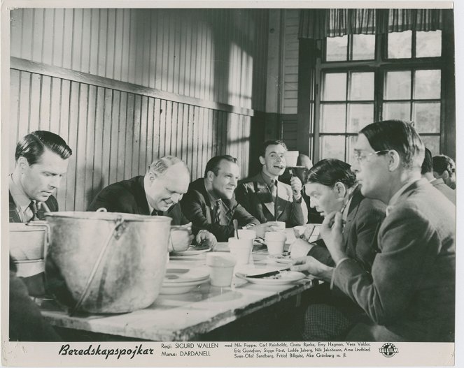 Beredskapspojkar - Lobby Cards - Nils Poppe