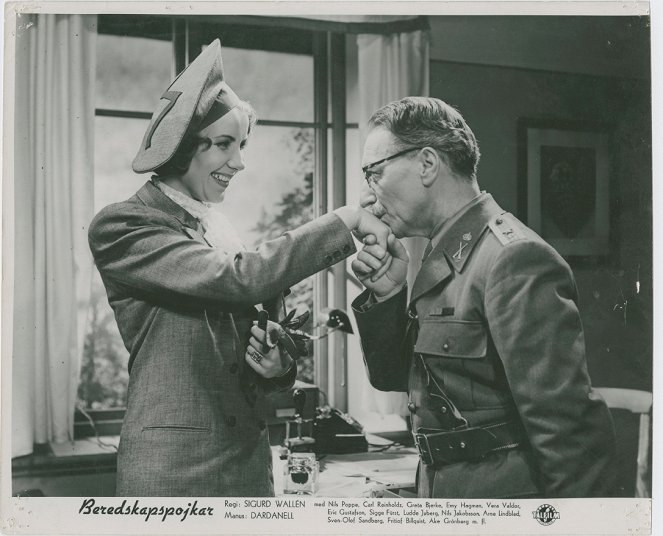 Beredskapspojkar - Lobby Cards - Greta Bjerke